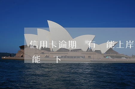 信用卡逾期沒有還能上岸嗎(逾期了信用卡還能辦下來嗎)
