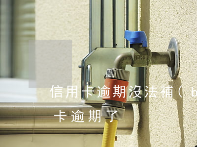 信用卡逾期沒法補(bǔ)卡-沒注意信用卡逾期了
