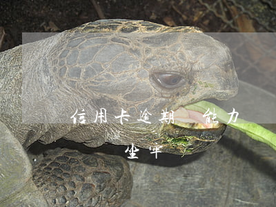 信用卡逾期沒能力還會坐牢嗎(信用卡逾期未還會坐牢嗎)