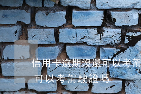 信用卡逾期沒還可以考駕駛證嗎(征信有逾期可以考駕駛證嗎)