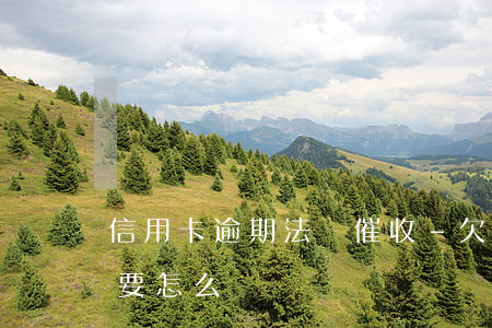 信用卡逾期 法務催收-欠信用卡,法務找上門要怎么辦
