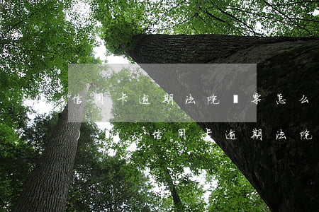 信用卡逾期法院傳票怎么積極應(yīng)訴-信用卡逾期法院傳票怎么積極應(yīng)訴呢