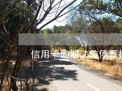 信用卡逾期法院傳票模板