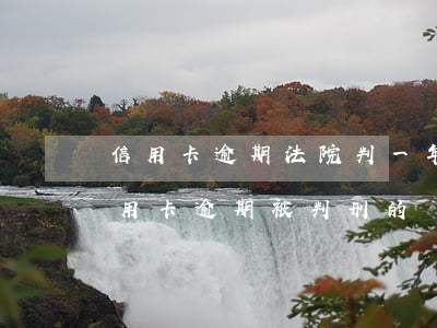 信用卡逾期法院判一年(有沒(méi)有信用卡逾期被判刑的)