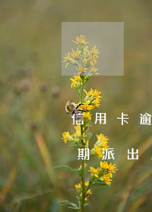 信用卡逾期派出所公告是怎樣的-信用卡逾期派出所公告是怎樣的呢
