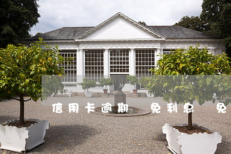 信用卡逾期減免利息減免多少