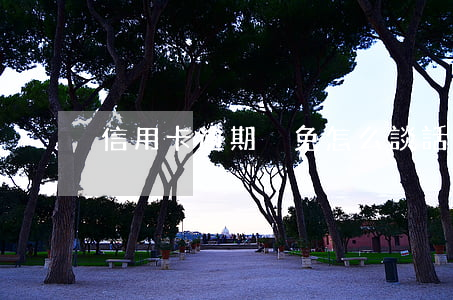信用卡逾期減免怎么談話