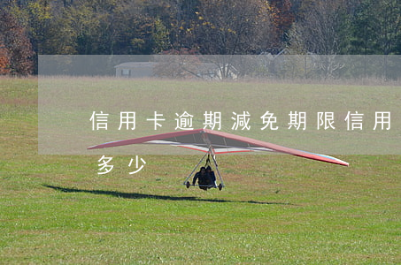 信用卡逾期減免期限(信用卡逾期減免期限是多少)