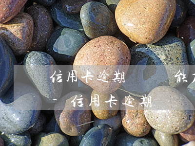 信用卡逾期無償還能力但每個月都還一點錢-信用卡逾期無償還能力但每個月都還一點錢怎么辦