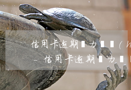 信用卡逾期無力還會(huì)收到傳票嗎-信用卡逾期無力還會(huì)收到傳票嗎怎么辦