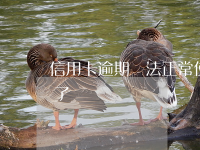 信用卡逾期無法正常使用(沒注意信用卡逾期了)