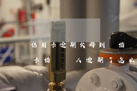 信用卡逾期父母到處借錢(qián)(信用卡借給別人逾期了怎么辦)