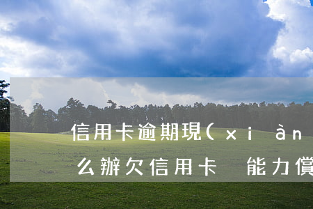 信用卡逾期現(xiàn)在沒能力償還怎么辦 欠信用卡沒能力償還怎么辦