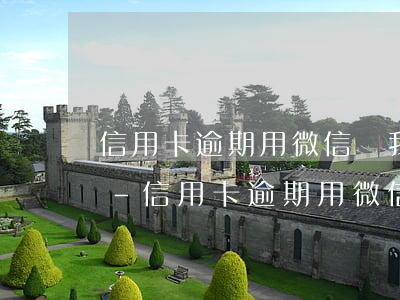信用卡逾期用微信給我發(fā)法院傳票-信用卡逾期用微信給我發(fā)法院傳票是真的嗎