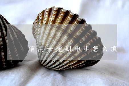信用卡逾期申訴怎么填