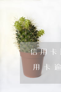信用卡逾期的大神怎么應(yīng)對（信用卡逾期的大神怎么應(yīng)對）