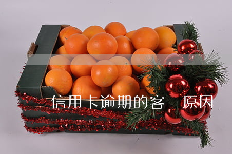 信用卡逾期的客觀原因