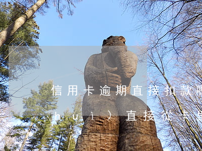 信用卡逾期直接扣款嗎(信用卡逾期銀行會(huì)直接從卡里扣錢(qián)嗎)