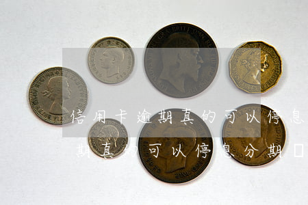 信用卡逾期真的可以停息分期嗎-信用卡逾期真的可以停息分期嗎怎么辦