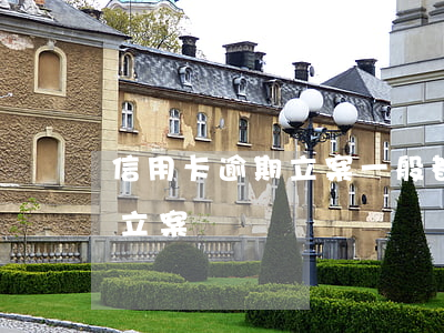信用卡逾期立案一般都是哪里立案-信用卡 立案