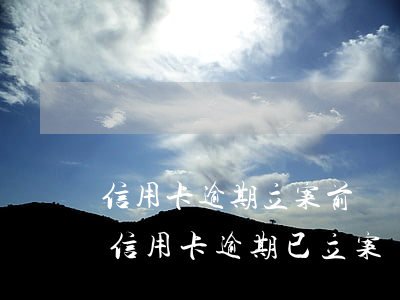 信用卡逾期立案前會傳呼嗎(發(fā)短信信用卡逾期已立案)
