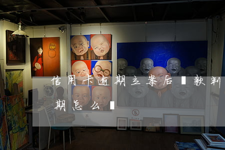 信用卡逾期立案后還款判刑(因判刑信用卡逾期怎么辦)