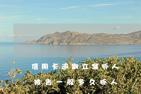 信用卡逾期立案抓人訴訟需要多久(欠信用卡被告一般多久抓人)