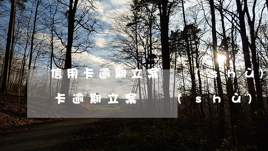 信用卡逾期立案話術(shù)有哪些（信用卡逾期立案話術(shù)）