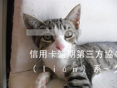 信用卡逾期第三方協(xié)商銀行不聯(lián)系-欠銀行信用卡第三方協(xié)商還本金不承認(rèn)