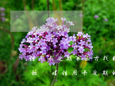 信用卡逾期第三方找到公司合法嗎(有沒有幫忙處理信用卡逾期的公司)