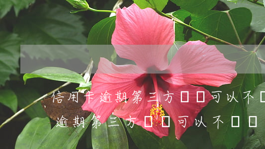 信用卡逾期第三方電話可以不聽嗎-信用卡逾期第三方電話可以不聽嗎怎么辦