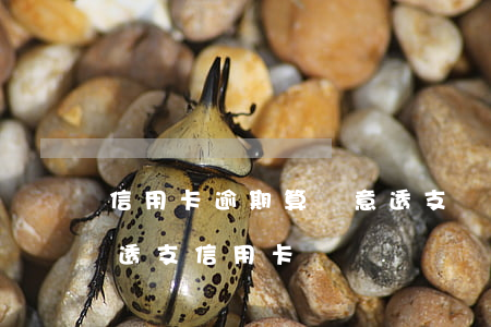 信用卡逾期算惡意透支嗎-什么情況算惡意透支信用卡
