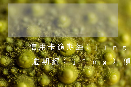 信用卡逾期 經(jīng)偵立案-信用卡逾期經(jīng)偵立案幾率高嗎
