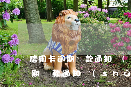 信用卡逾期繳款通知書(shū)(信用卡逾期繳款通知書(shū))