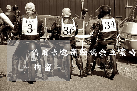 信用卡逾期经侦会立案吗(信用卡逾期经侦已拘留)