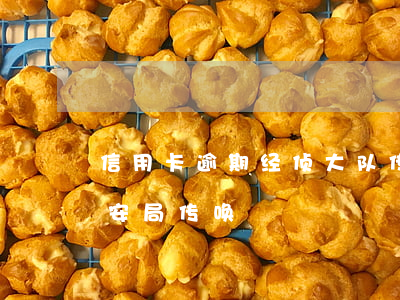 信用卡逾期经侦大队传唤怎么办(欠信用卡公安局传唤)