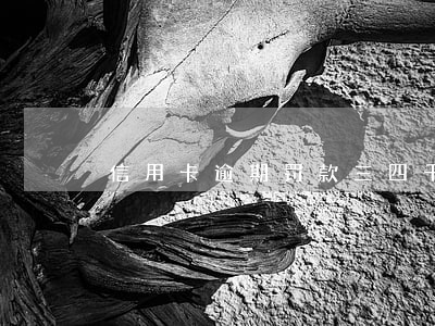 信用卡逾期罚款三四千(信用卡 逾期 罚息)