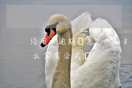 信用卡逾期罰息2018(信用卡逾期罰息怎么算,有公式嗎)