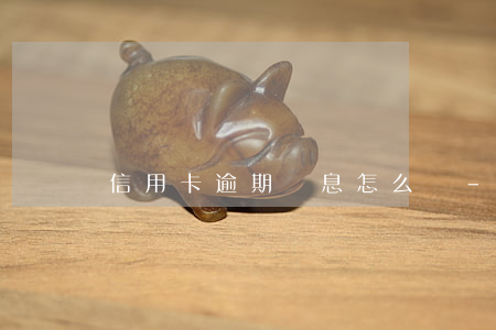 信用卡逾期罰息怎么辦-逾期后罰息怎么辦