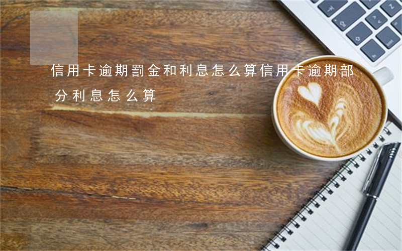 信用卡逾期罰金和利息怎么算(信用卡逾期部分利息怎么算)