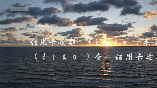 信用卡逾期聯(lián)系派出所上門調(diào)查(說信用卡逾期找上門了)