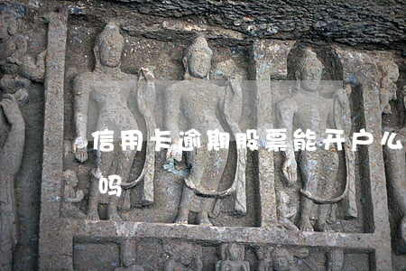 信用卡逾期股票能开户么(欠信用卡可以炒股吗)