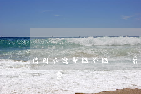 信用卡逾期能不能訂機票(信用卡逾期能不能訂機票)