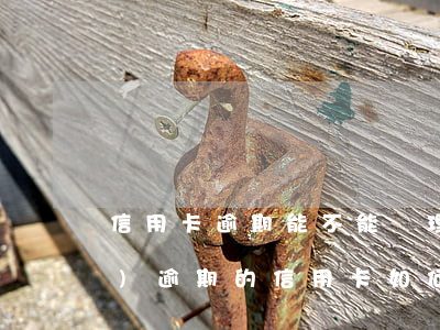 信用卡逾期能不能辦理分期 已經(jīng)逾期的信用卡如何辦理分期