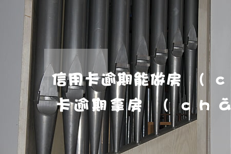 信用卡逾期能做房產(chǎn)抵押(信用卡逾期拿房產(chǎn)證抵押貸款有影響嗎?)