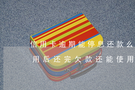 信用卡逾期能停息还款么(信用卡逾期暂停使用后还完欠款还能使用吗)