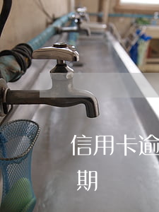 信用卡逾期能否賬單分期(信用卡逾期如何分期)