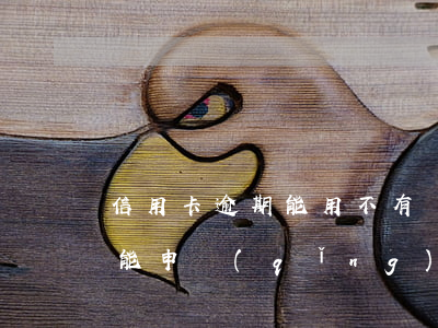 信用卡逾期能用不(有過(guò)逾期能不能申請(qǐng)信用卡)