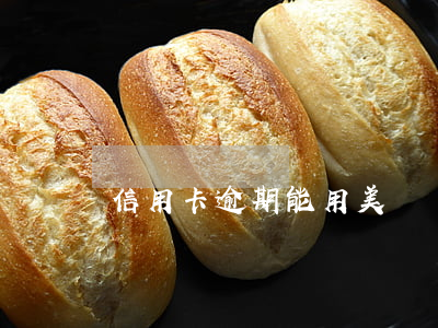 信用卡逾期能用美團嗎