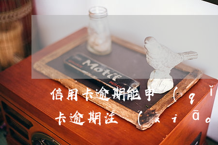 信用卡逾期能申請(qǐng)撤回嗎(信用卡逾期注銷(xiāo)后還能申請(qǐng)嗎)